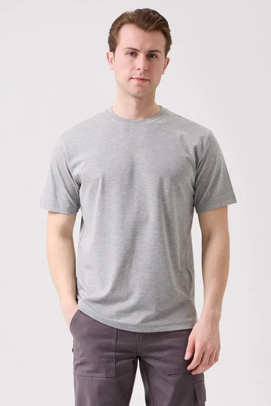 Herba Basic T-Shirt - Pamuklu, Nefes Alabilir, Klasik ve Rahat Kesim ürün görseli