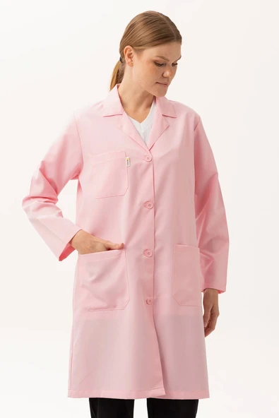 Vanessa Kadın Önlüğü - Şık, Rahat ve Dayanıklı, Cepli Uzun Kollu Model - Resim 4