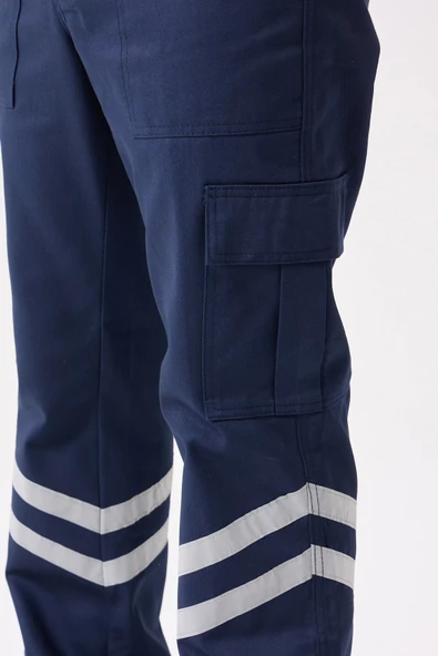 Royal Yazlık Reflektörlü İş Güvenlik Pantolonu 4 Cepli Hafif ve Dayanıklı - Resim 7