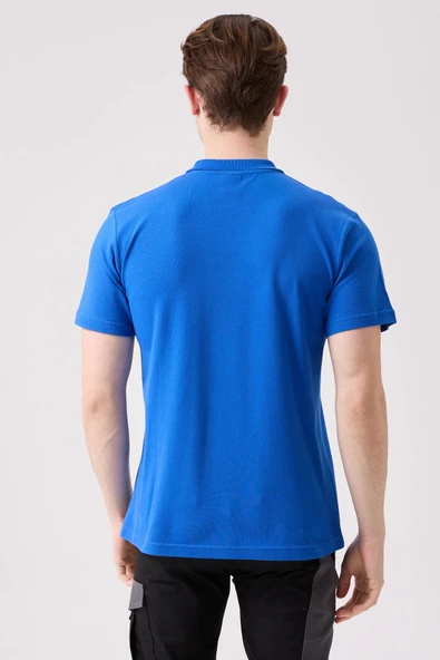 Galanthus Polo Yaka T-Shirt - Pamuklu, Nefes Alabilir, Klasik ve Şık Tasarım - Resim 3