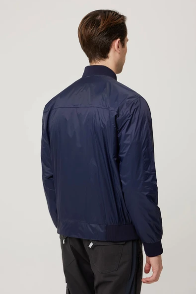 Morino Jacket Erkek Klasik Bomber Ceket Fermuarlı Şık Tasarım Dayanıklı Kumaş Rahat Kesim - 5