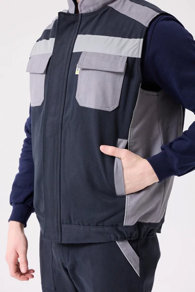 Urtica Kışlık İş ve Outdoor Yelek - Sıcak Tutucu, Suya Dayanıklı - 11