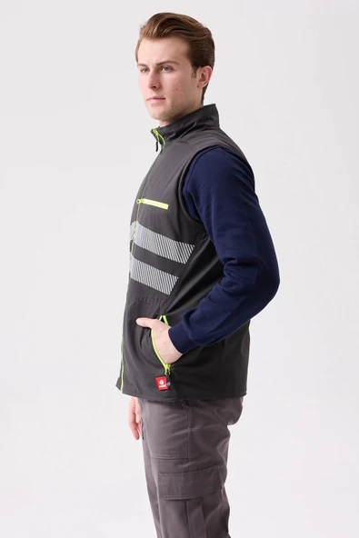 Salix İş ve Outdoor Yelek - Suya Dayanıklı, Hafif, Fonksiyonel Cepli - 2