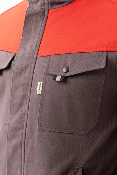 Avensis Kışlık Mont Kapitone Astar Rüzgar Geçirmez İş Montu Soğuk Hava Kıyafeti - Resim 5