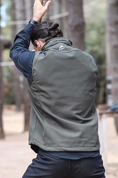 Fiyort FY82 Kenai Softshell Yelek – Rüzgar Geçirmez, Su İtici ve Nefes Alabilir Outdoor Yelek - 2