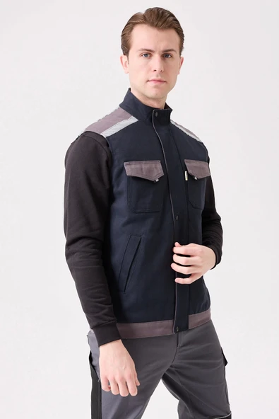 Blaze Kışlık İş Yeleği - Sıcak Tutucu, Rüzgar Geçirmez, Fonksiyonel Cepli - 3