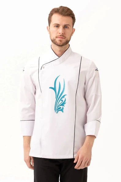 Libani Şef Aşçı Ceketi - Nefes Alabilir, Dayanıklı, Profesyonel Mutfak Kullanımı İçin - 9