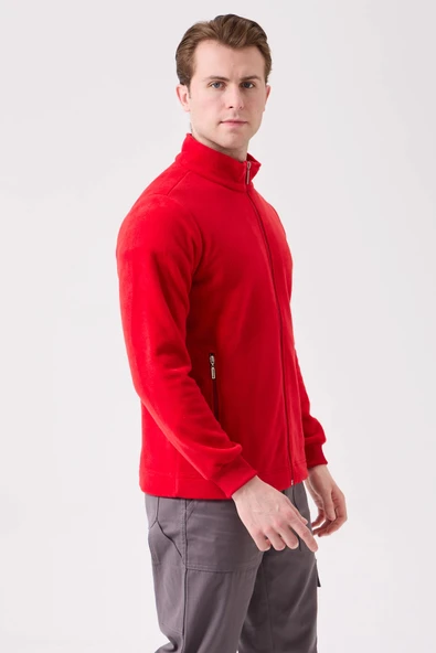 Galanthus Polar Mont Erkek Fermuarlı Sıcak Tutan Rahat ve Dayanıklı Kışlık Ceket - Resim 2