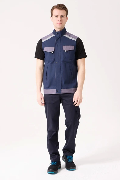 Blaze Yazlık İş Yeleği - Hafif, Nefes Alabilir ve Çok Cepli - Resim 2