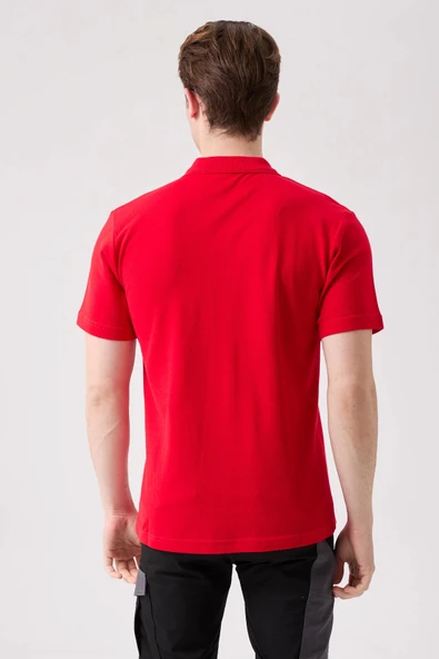 Galanthus Polo Yaka T-Shirt - Pamuklu, Nefes Alabilir, Klasik ve Şık Tasarım - Resim 3