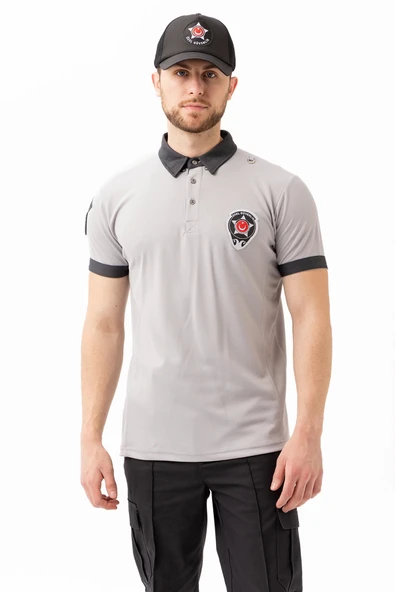 Özel Güvenlik Kısa Kollu Polo Tişört Armalı Profesyonel ve Şık Tasarım - Resim 5