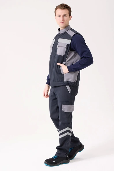 Urtica Kışlık İş ve Outdoor Yelek - Sıcak Tutucu, Suya Dayanıklı - 4