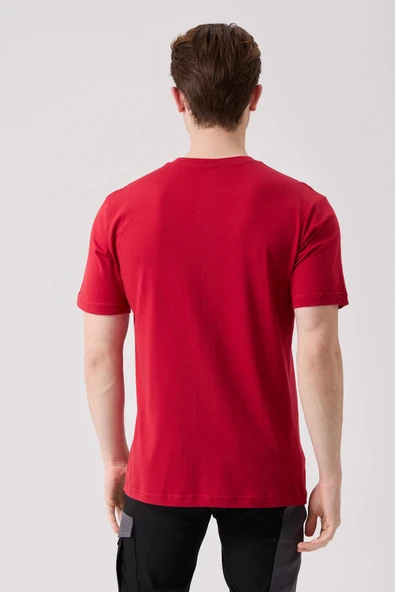 Galanthus V Yaka T-Shirt - Nefes Alabilir, Rahat ve Şık Tasarım - 3