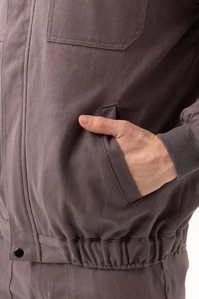 Avensis Kışlık Mont Kapitone Astar Rüzgar Geçirmez İş Montu Soğuk Hava Kıyafeti - Resim 6