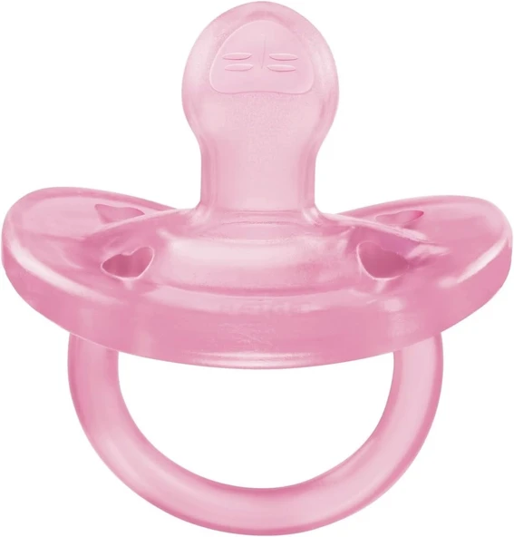 Chicco PhysioForma Soft 2'li Silikon Emzik 6-16 Ay Kız - 4
