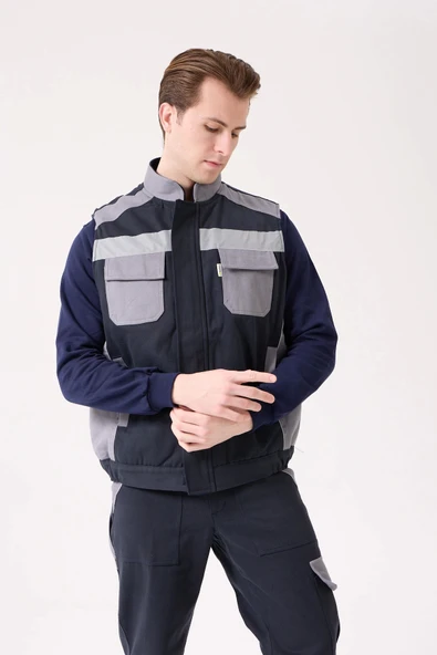 Urtica Kışlık İş ve Outdoor Yelek - Sıcak Tutucu, Suya Dayanıklı - 10