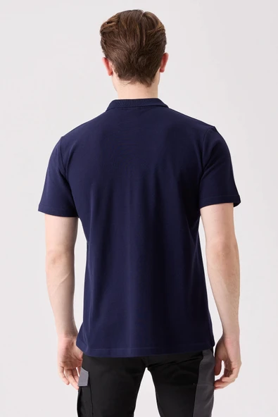 Galanthus Polo Yaka T-Shirt - Pamuklu, Nefes Alabilir, Klasik ve Şık Tasarım - Resim 3