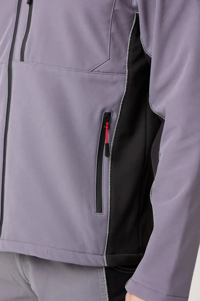 Allium Softshell Mont Suya Dayanıklı Rüzgar Kesici Termal İç Astarlı - 4