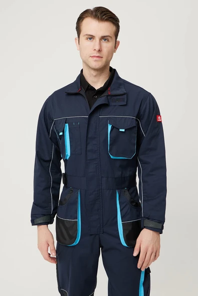 Alaska Tulum Erkek İş Tulumu Çok Cepli Koruyucu Tulum Dayanıklı Tasarım Şık ve Rahat Kesim - Resim 4