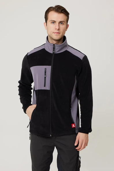 Rosa Fleece Coat Erkek Polar Mont İş Güvenliği Outdoor Kullanım Sıcak ve Dayanıklı Ceket ürün görseli