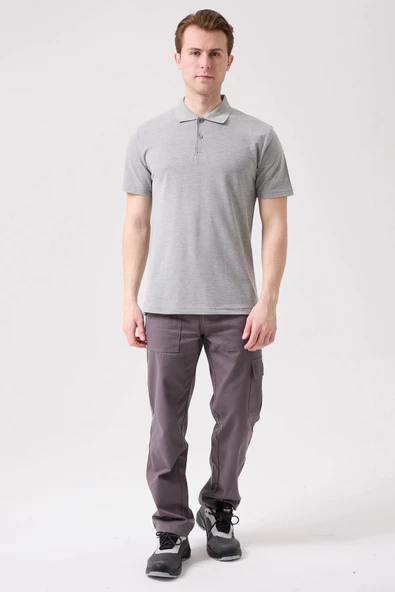 Herba Polo Yaka T-Shirt - Pamuklu, Nefes Alabilir, Klasik ve Rahat Kesim - 2