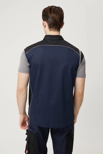 Allium Yazlık İş ve Outdoor Yelek - Hafif, Dayanıklı, Nefes Alabilir, Fonksiyonel Cepli - Resim 3