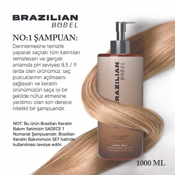 Brazilian No1 Arındırıcı Şampuan 1000 ml - 2
