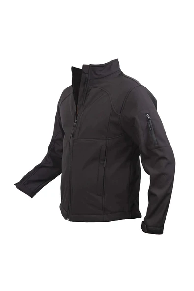 Fiyort FY81 Logan Softshell Mont Su Geçirmez Rüzgar Korumalı, Dayanıklı Erkek Ceket - Resim 4