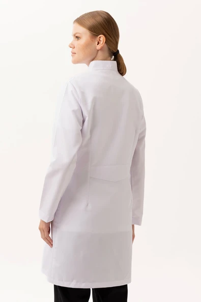 Arbutus Kadın Doktor ve Laboratuvar Önlüğü - Uzun Kollu, Dayanıklı ve Rahat Kesim - Resim 6