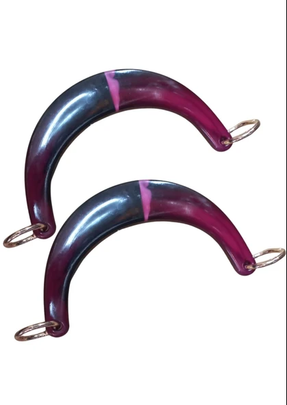 Çanta Sapı Ay Model Fuşya 17 cm
