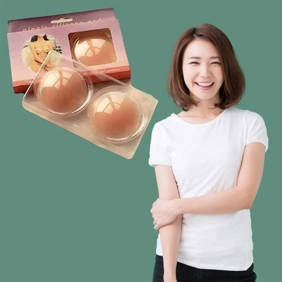 Miracle Omni® Silikon Göğüs Ucu Kapatıcı Gizleyici Bant Aparat  Nipple Pad