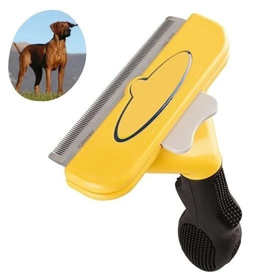 Miracle Omni® Kedi ve Köpekler İçin Kısa Tüylü Köpek Tarağı Tüy Toplayıcı Tarak Large