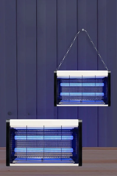 Miracle Omni® Masaüstü veya Duvara Asılabilen 6W Sessiz Sinek Öldürücü UV Mor Işıklı Makina - Resim 6