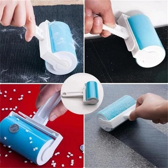 Miracle Omni® Yeni Nesil Yıkanabilir Pratik Tüy ve Toz Toplama  Rulosu Aparatı - 7