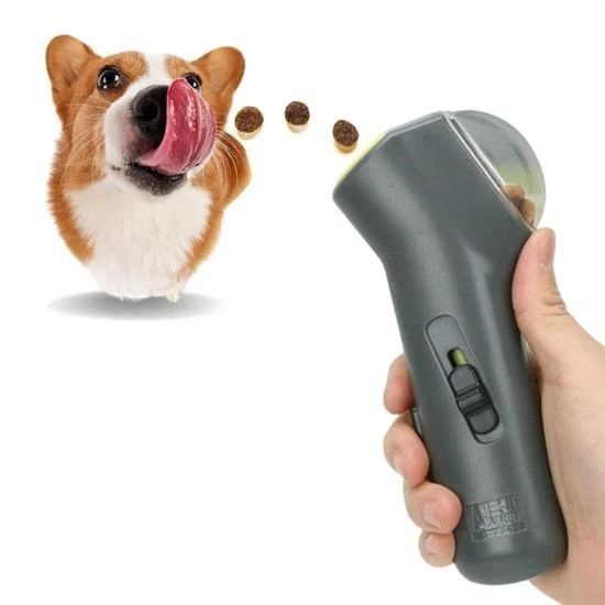 Miracle Omni® Kedi ve Köpekler İçin Hazneli Mama Fırlatma Oyuncağı Yem Atıcı Aparat
