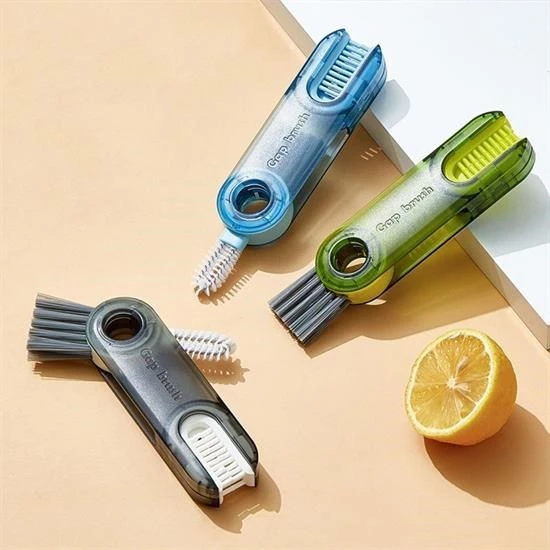 Miracle Omni®  3 Fonksiyonlu Pratik Şişe Temizleme Fırçası Mutfak Banyo Araç İçin Çok Amaçlı Fırça