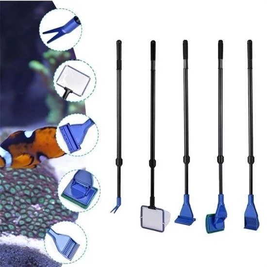 Miracle Omni® 5 in 1 Akvaryum Tankı Temizleme Seti Akvaryum Balığı Bakım Seti