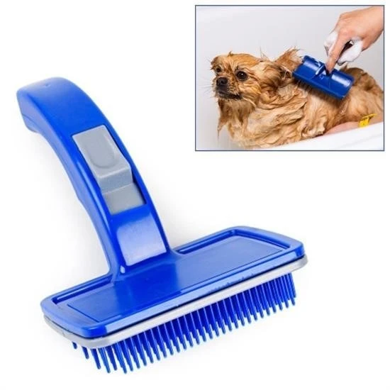 Miracle Omni® Kendini Temizleyen Kedi Köpek Tüy Bakım Tarağı Tüy Alıcı Tarak