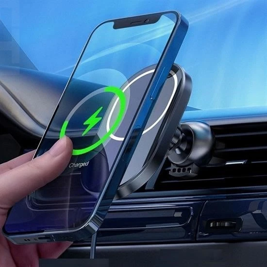 Miracle Omni® 15w Mıknatıslı Takılabilen Hızlı Şarj Tüm Cihaz Ve Araçlara Uyumlu Araç İçi Şarj Cihazı