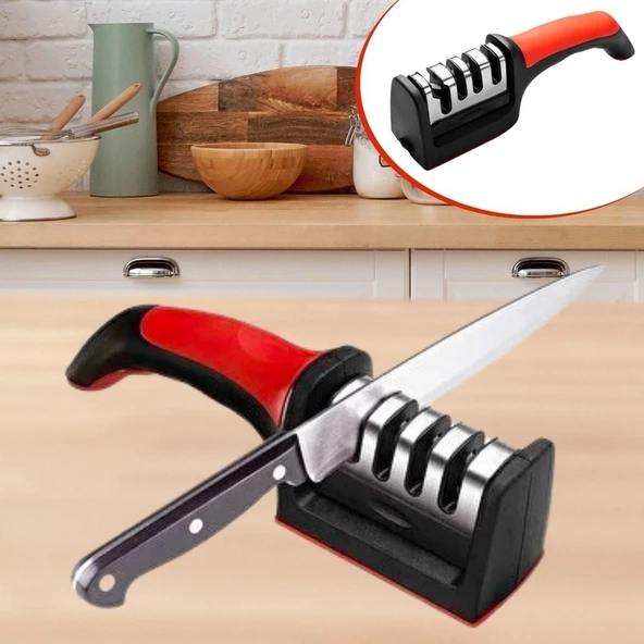 Miracle Omni®  4 Aşamaları Kaymaz Taban Hızlı Bıçak Makas Bileme Aracı