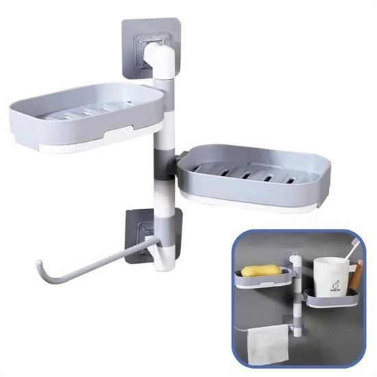 Miracle Omni® Çoklu Sabun Tutucu Fonksiyonel Banyo Sabunluk