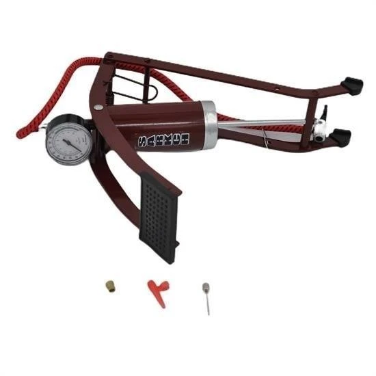 Miracle Omni® Basınç Göstergeli Ayak Pompası Araba Bisiklet Motor Lastik Pompası - 2