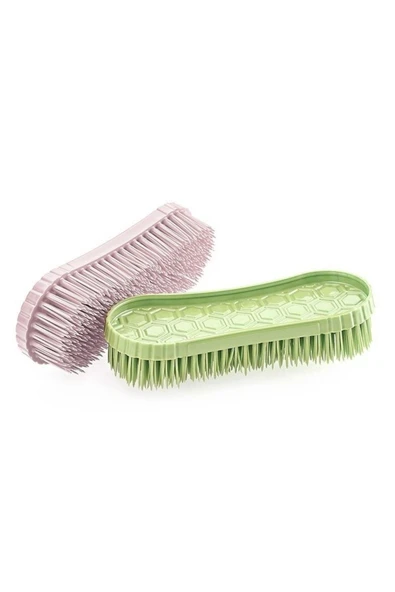 Miracle Omni® Sert Plastik Elbise, Halı Yıkama Temizleme Silme Fırçası TP-111 - 5