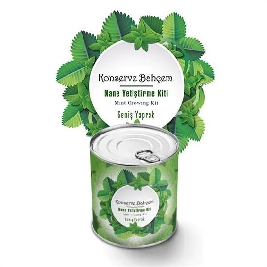 Miracle Omni® Konserve Bahçem Nane Yetiştirme Kiti