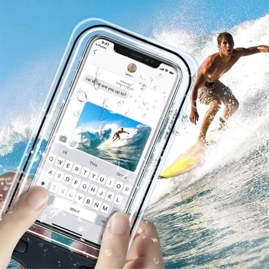 Miracle Omni® Bisiklete Takılan Su ve Yağmur Gerirmez Telefon Kılıfı Universal - 6