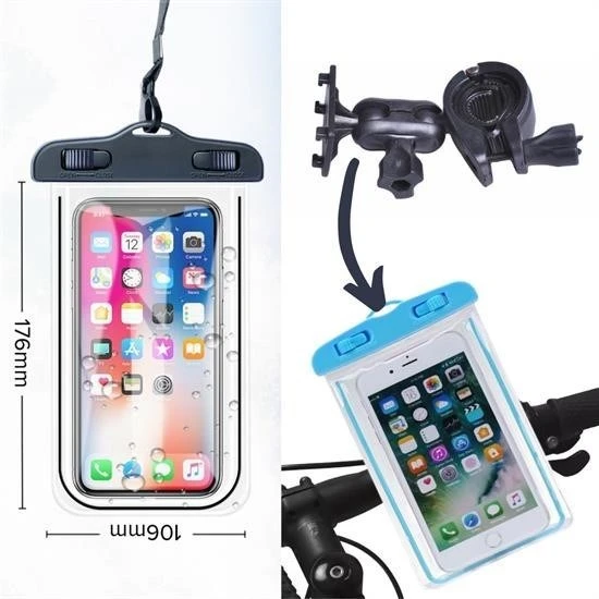 Miracle Omni® Bisiklete Takılan Su ve Yağmur Gerirmez Telefon Kılıfı Universal - 2