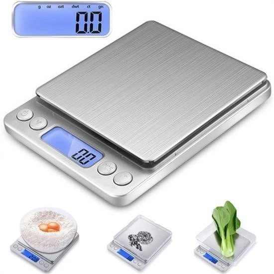 Miracle Omni® Dijital Hassas Mutfak Terazisi Hassas Tartı 2000 Gr/01 Gr Hassasiyet