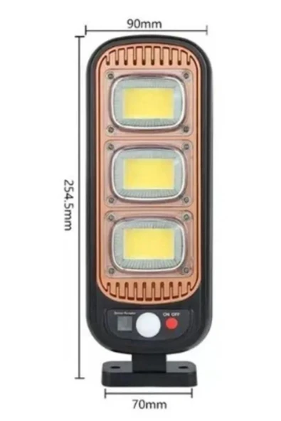 Miracle Omni® Sensörlü Güneş Enerjisi İle Şarj Olabilen Duvara Monte Solar Aydınlatma  GL-84069 - 7