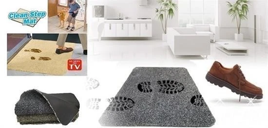 Miracle Omni® Çamaşır Makinesinde Yıkanabilir Kir Toz Emici Mikrofiberli Paspas
