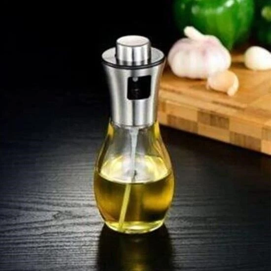 Miracle Omni® Çok Amaçlı Spreyli Sızdırmaz Cam Şişe Yağdanlık Limon Sirke Sos Püskürtücü Dağıtıcı Sprey - 7